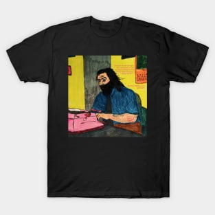 Bruiser Brody at the typewriter T-Shirt